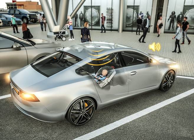 유아 방치 감지