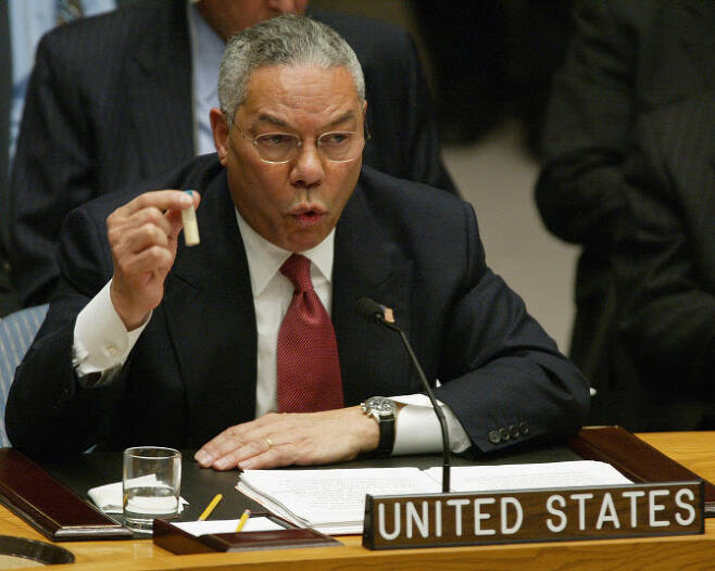 콜린 파월 전 미국 국무장관. (사진=AFP 제공)