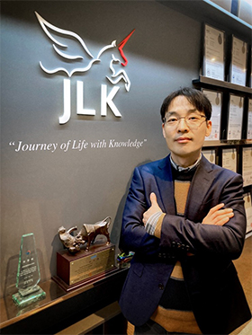 JLK Inspection`s Chief Executive Kim Dong-min [Source: JLK Inspection]