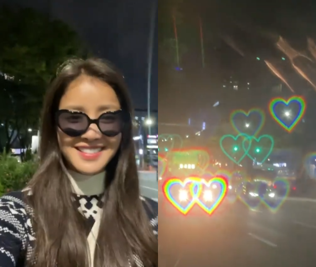 Actor Lee Si-young showed off his hip fashion.On the 19th, Lee Si-young uploaded a short video to his instagram saying, The world looks like it is all.The video released showed Lee Si-young walking alone on the street late at night, wearing a Polati, who completed a hip fashion with heart-shaped Sunglass Hut.In particular, he showed a street view that he wore a heart-shaped Sunglass Hut and Sunglass Hut.When the camera lens is covered with Sunglass Hut, the heart-shaped spectrum spreads around the light of the street.Meanwhile, Lee is married to a 9-year-old businessman, Cho Seung-hyun, in 2017, and has a son.Lee Si-young SNS