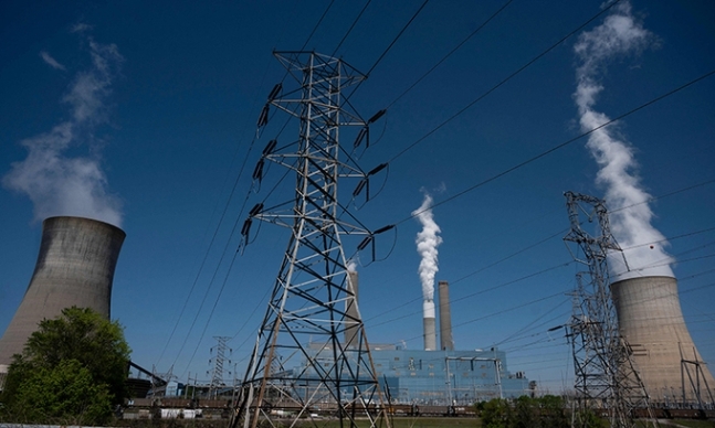 미국 앨라배마주 애덤스빌의 밀러 석탄화력발전소. AFP연합뉴스