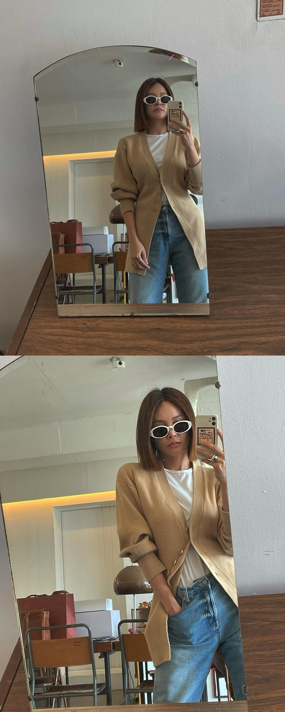 Ivy posted a picture and a picture on his instagram on the afternoon of the 18th, It is a low-arm type.The photo showed Ivy wearing Sunglass Hut and taking selfies. Shes wearing jeans and cardigans. It was simple, sophisticated fashion.But what stood out was the Sunglass Hut Ivy wore.It is not strange to see at first glance, but it reminds me of the Sunglass Hut of the lower arm that appear in the animation Fly Superboard while Ivy expresses it as low arm.Ivys self-dissing expression gave a smile to the viewers.The fans who saw the photos responded in various ways such as It is pretty and It is cool. In addition, Oh Yoon-a commented on the post and commented Why is it beautiful?Meanwhile, Ivy played Lucy in the musical Jekyll and Hyde which opens on the 19th.