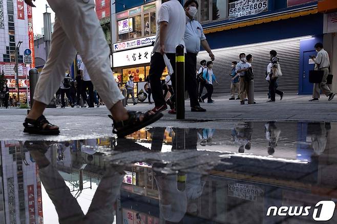 일본에서 코로나19 사례가 급감하고 있다. © AFP=뉴스1 © News1 정윤영 기자