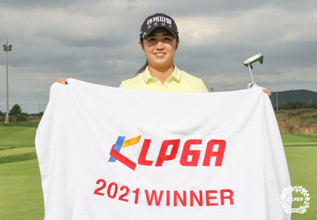 KLPGA 2021 엠씨스퀘어·군산CC 드림투어 13차전 우승자 마다솜. 사진제공 | KLPA