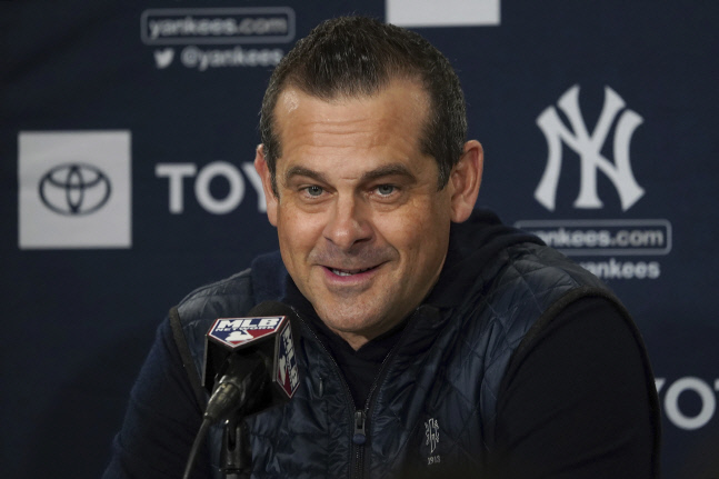 뉴욕 양키스 구단은 현 애런 분(48) 감독과 3년, 플러스 1 계약을 연장했다. AP연합뉴스