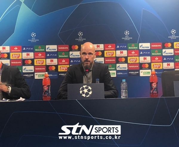 에릭 텐 하흐 AFC 아약스 암스테르담 감독. 사진|이형주 기자(네덜란드 암스테르담/요한 크루이프 아레나)