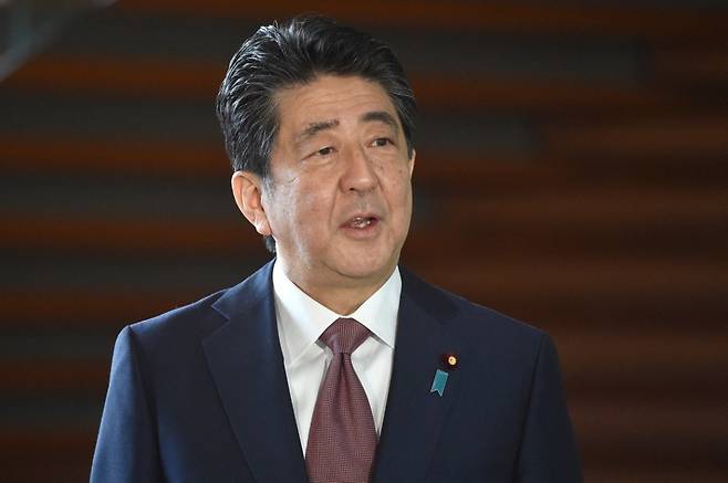 아베 신조 일본 전 총리가 이달말 중의원 선거에 또 출마한다. /사진=AFP
