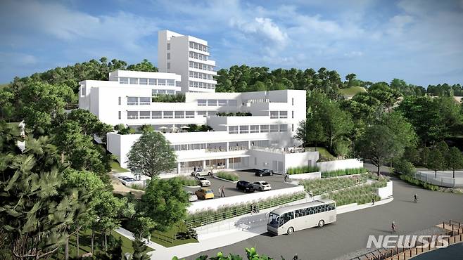 고성읍 신월리 유스호스텔 조감도