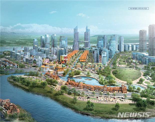 부산 에코델타 스마트시티 국가시범도시 조감도.뉴시스 DB