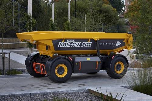SSAB의 화석연료 제로 사용 강재 Volvo Group 차량에 적용