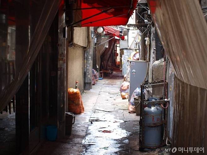 서울시 성북구 하월곡동 '미아리텍사스' 모습 /사진=머니투데이DB /사진=송학주