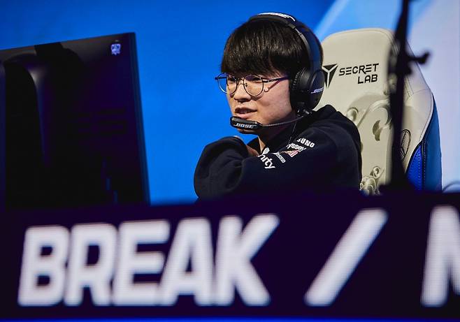 안티 캐리 역할을 선택한 '페이커' 이상혁(사진 출처=라이엇게임즈)