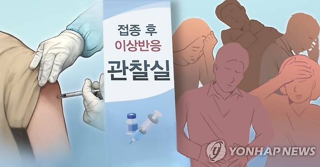 코로나19 백신 접종 후 이상반응 (PG) [홍소영 제작] 일러스트