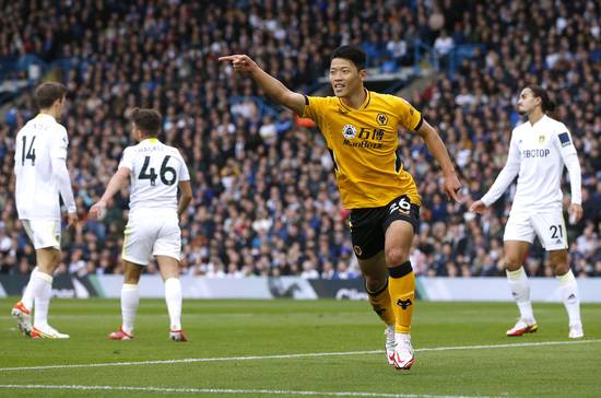 잉글랜드 프리미어리그(EPL) 4호골을 터트린 황희찬(25)이 경기 최우수선수로 뽑혔다./사진=로이터