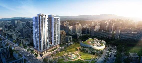 ‘고양 화정 루미니’ 조감도. 롯데건설 제공.