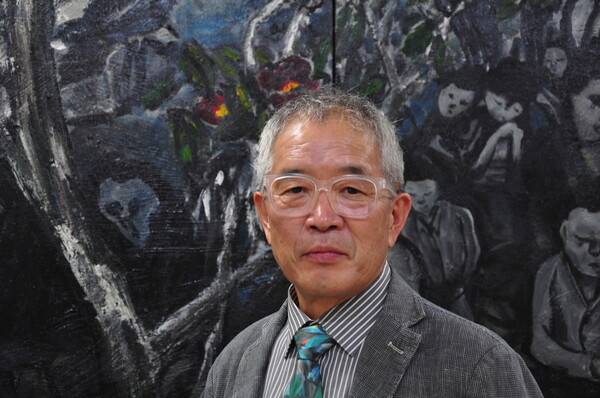 강종열 화백. 안관옥 기자