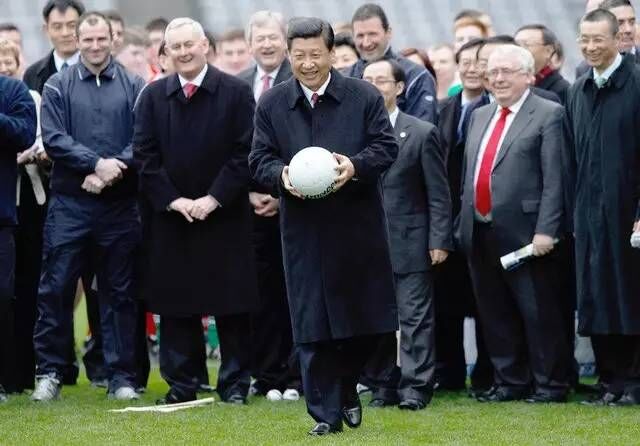 2012년 아일랜드 방문한 시진핑 주석 (사진 출처 : 바이두)