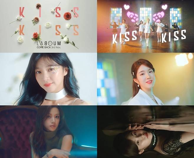 Seoul:) = Group LABOUM (LABOUM) added excitement about comeback through teaser video.LABOUM (So-yeon advance Haiin Ahn Sol-bin) released a teaser video of the mini-three album Blusum (BLOSSOM) on its official social network service (SNS) and YouTube channel at midnight on the 1st.In the public video, LABOUM boasted of alluring visuals and innocent charms at the same time, and it also attracted admiration by boasting of black costumes and white visuals that are reversed in white costumes.Following the Highlight medley, there is also interest in what will be the four-color charm of LABOUM, as well as expectations for the mini-three album Blusum (BLOSSOM) as some of the sound and choreography of the title song Kiss Kiss (Kiss Kiss) are released.Previously, LABOUM opened a variety of contents including concept photo, track list, highlight medley, and various music colors and members So-yeon made a fan song that participated in the composition and lyrics.As LABOUM is the first album to be released since the reorganization of the four-member system, the expectation of fans is growing, and LABOUM will catch up with the listener with Blusum following Imagination plus which caused the reverse myth.Meanwhile, LABOUMs mini-album Blusum will be released on November 3 at 6 pm on various sound one sites.