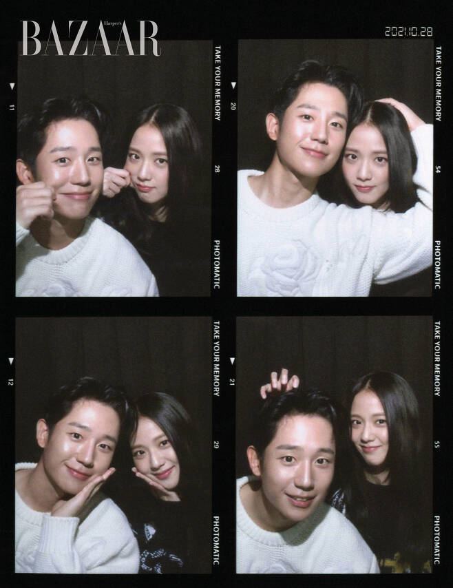 Actor Jung Hae-in and BLACKPINK JiSoo released a picture taken affectionately.Fashion magazine Harpers Bazaar released a picture with Jung Hae-in and JiSoo on November 12th.The two people who breathed as a lover who shared a love affair in the JTBC drama Snow Strengthening showed perfect breathing in this lyrical mood picture.In an interview after the filming, Jung Hae-in said, The biggest reason for choosing this work was the article.There was the power of writing, the power of stories, and the infinite trust in the writer and the director.JiSoo said, The world of Youngro and JiSoo is so different that there is no confusion.I was so grateful to the staff for being able to concentrate on Youngro, because everyone treated me as Youngro, not JiSoo, from the moment I arrived at the drama theater.Both of them expressed their expectations about their first episode, and Jung Hae-in said, The Snow Strengthening is the most dramatic work that has been hit by the wall.I think I felt that there was nothing I could do alone, but I was so willing to do it to the coach and Mr. JiSoo, as well as each of the staff.So I think I will watch the first broadcast with a trembling mind more than ever. JiSoo said, The members said they would use the main show. They always cheered me up because they were so often in touch during filming.Im so excited that Im going to work harder because Im so curious about the members. (Im not sure who Im going to watch the first broadcast with. I want to see it alone at home, but I dont know what will happen.I think I can only see through a tiny gap between my fingers, covering my eyes.Jung Hae-in, JiSoo Interview with the pictorial will be released in the December issue of Harpers Bazaar.