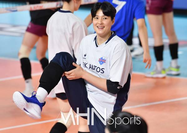 사진= IBK기업은행 센터 김희진ⓒMHN스포츠 권혁재 기자