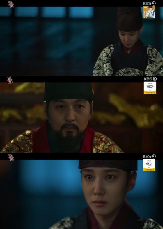 On KBS 2TV Mon-Tue drama The Kings Affaction broadcast on the afternoon of the 16th, Hyejong (Lee Pil-mo) abolished Lee Hui (Park Eun-bin) in Seja.When asked about the reason for the abolition, Hyejong replied, I went to Donggungjeon last night, because I knew you were a woman.When Lee asked, When is it? Hyejong said, What is important now?Lee asked, How did you pretend not to know? And Hyejong asked, Do you blame me?Ive imagined this day for a long time, and I was afraid of what would happen if Abama knew. I never resented Abama as a tax collector.I was just a person born in this palace, and I was a normal child who wanted to be loved by my parents.I would like to know what I would have done if it was not for the name. Hyejong said, Leave the palace and live your life. 