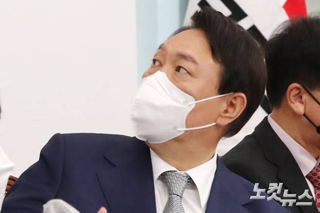 윤석열 국민의힘 대선 후보. 윤창원 기자