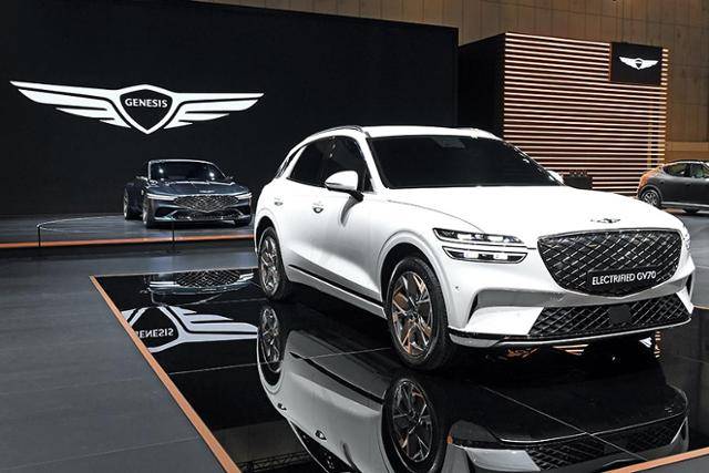제네시스, 2021 서울모빌리티쇼에서 eGV70 공개