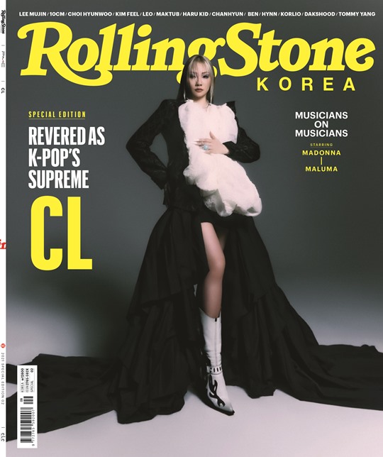 On the 29th, Rolling Stone Korea released its cover The Artist by starting the special edition No. 2 reservation sale.The Special 2 has been featured by CL (CL), which has become an incarnation of dignity and an icon of popular music, with its cover.After her debut as Girl Group 2NE1 (2NE1), CL, who started her career as a solo artist with the United States of America, will interview with Rolling Stone Korea to tell her feelings and stories about her first full-length album [ALPHA].In addition to the cover CL, Kim Pil, Lee Moo Jin, 10CM, magician Choi Hyun Woo, Bix Leo, female Solo The Artist Ben and Park Hye Won, Mark, Chan Hyun, Harukid, Collio, Dax Hood, Tami Yang, and Musicians on Musicians Madonna & Maluma Stone Korea Special 2 is a diverse and honest story of many The Artists.On the other hand, Rolling Stone Korea Special 2 is currently under reservation sale and can be found at various on/off-line bookstores and its mall.PhotolJKAmusement, Rolling Stone Korea