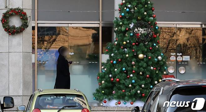 2일 오미크론 집단감염이 발생한 인천 미추홀구 교회 모습. 2021.12.3/뉴스1 © News1 정진욱 기자