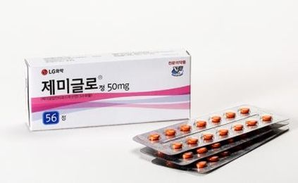 LG화학이 지난 2012년 출시한 국내 첫 당뇨신약 ‘제미글로’