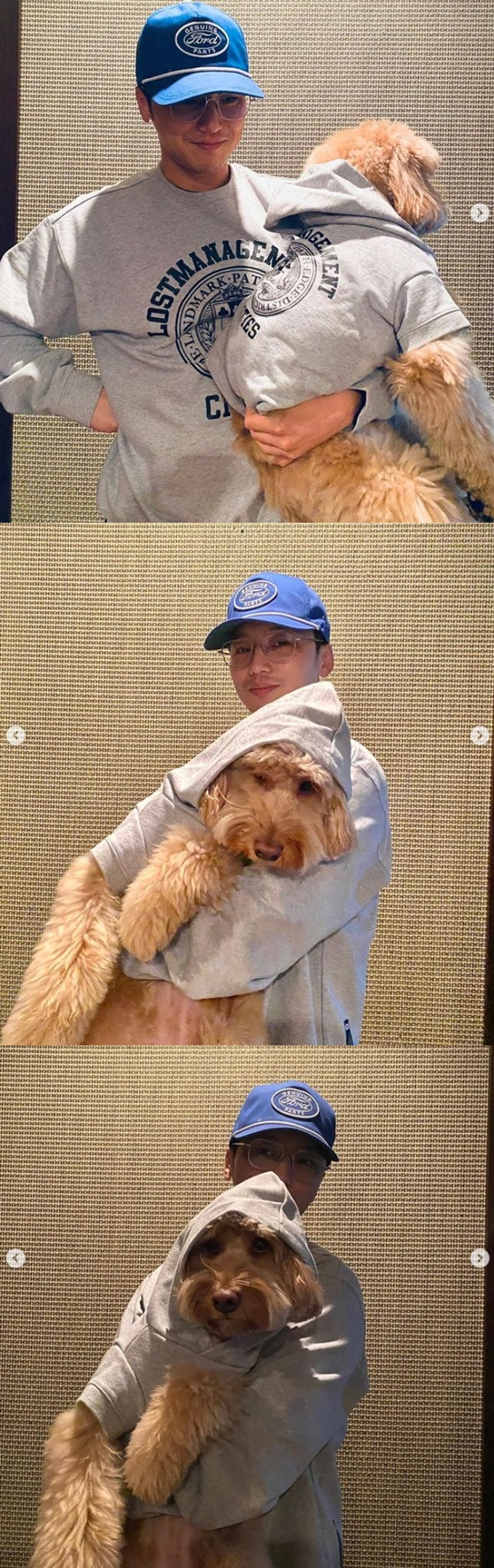 Byun Yo-han posted a picture on his instagram on the 7th with an article entitled .In the open photo, Byun Yo-han is smiling in a couple of dog beauties and a couple.Byun Yo-han, who smiles happily in the same clothes, and the fat-faced bokja are in love.Meanwhile, Byun Yo-han met the audience with the movies Asset Abo and Voice this year.