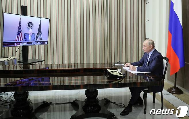 블라디미르 푸틴 러시아 대통령. © 로이터=뉴스1 © News1 정윤영 기자