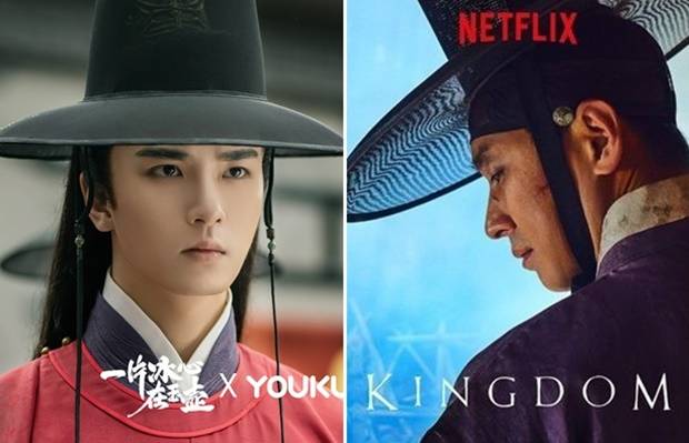 지난 3일, 드라마 ‘유성화원’으로 한국에서도 유명한 중국 배우 우시쩌(25, 왼쪽)가 “갓의 기원은 중국”이라는 주장을 들고나왔다.