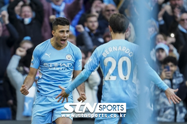 맨체스터 시티 수비형 미드필더 로드리. 사진|뉴시스/AP