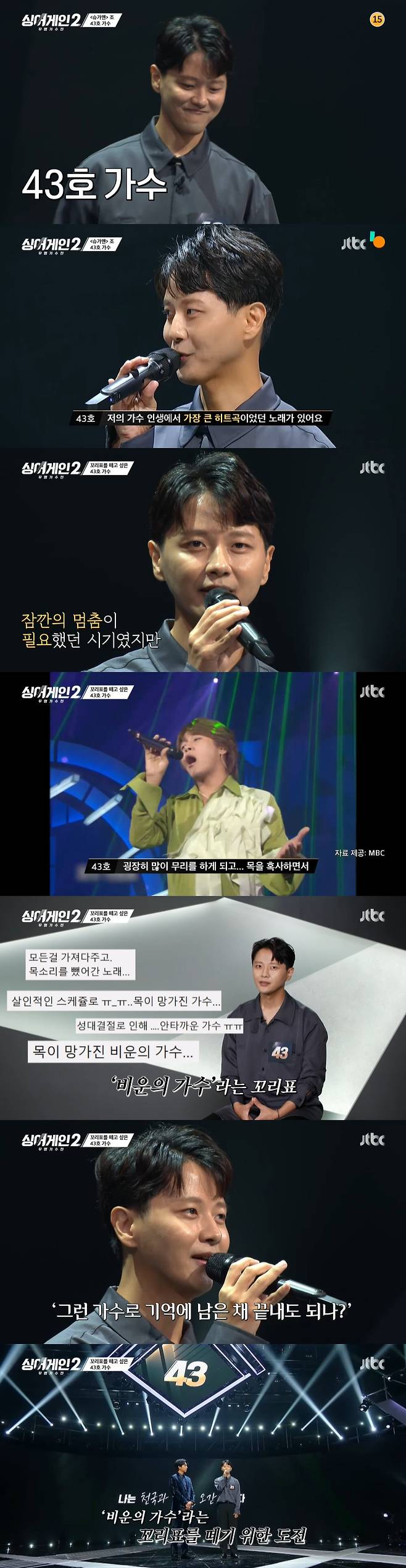 Sing Again 2 consecutive ALL Again came out for the first time in season 2.JTBCs Sing Again Season 2-Unknown Singer (hereinafter referred to as Sing Again 2), which was broadcast on the 13th, depicted the survival of the first round of the finals.The 51st Singer appeared on the first day of The Steamless group. The 51st Singer showed Giggs Crazy Love stage, saying, I will show you wholly in the stage.The 51st Singer, who captivated the judges from the first verse, Explosioned the unaffordable tension and advanced to the next round with ALL Again.Boundary No. 1 11 Singer opened Song Chang-siks Tobacco Shop Girl and advanced to the next round with the final 7 Again.Cigarette Shop Girl is a regular song for the Yoon Do Hyun performance, and he praised the fresh arrangement of 11, saying, I called you yesterday.The 64th Singer, the youngest participant in 2002, was awarded the ALL Again in praise of Lee Sun-hees I am only longing for the aftershocks and It was the best stage to express the way our generation had in a natural way.In addition, 64 Singer is a I NEED U dance of BTS, which has also attracted another charm, making the judges chaos.OST group performed the stage with my OST song, and 62 Singer opened the 1999 drama Youth Trap OST, which recorded 53.1% of TV viewer ratings at the time of broadcasting.7 62 Singer who advanced to the next round with Again.At that time, You Hee-yeol said, There is a song more famous than this song. 62 Singer surprised the judges with the hip and the opposite of youths overtones.48 Singer was released in 2014 Discovery of Love OST Strange, You, and entered the second round with OST first ALL Again.Lee Sun-hee and You Hee-yeol praised the song, saying: You do so well; how can you call live like this?The 23rd Singer, which started singing as the first stage to stand as a song with a house, was enthusiastic about the OST Round and Round of the drama Dokkaebi, but unfortunately it was eliminated as the final 2 Again.Singer in Jeonju is the Singer in the 20th Singer is Singer who sings only Jeonju.The judges who heard the fact that they were changing, the OST of the drama Memories in 2010, gave ALL Again to the sound of the 20th Singer.When the 12th Singer appeared in the Jayas Kosu group, the Simshi members were confused.No. 12 Singer said, I have been trying to mourn and try my own music in Indy God, but I have received Feelings that are buried in reality. I found myself compromised and fleeing, and I came out with the intention of stepping into Jungle. He said.12 Singer was defeated by Kim Kwang-jins truth and unfortunately 2 Again.The identity of 12th Singer was Yoon Duk-won, vocalist of even the band Broccoliner. It was a difficult Top Model.I also felt Jungles coolness once again.  I would like to tell many people who are worried about themselves with distrust like me, Lets stick with Music and lets live together.17 Singer has advanced to the second round with ALL Again with a powerful wake up of Kim Kwang Suk.Yoon Do Hyun praised 17th Singer who kindly led to the hard rock world, saying, There was nothing wrong with the pronunciation.34 Singer was introduced as Singer who was Mrs. Hee-yeol and made the judges sulk.Singer No. 34 said, I was a huge fan of You Hee-yeol in high school.I was called Mrs. Hee-yeol at school, and I heard you Hee-yeols radio and dreamed of Lee Su-hyun.34 Singer said: Ive had 300 performances in the year before Corona, last year I couldnt perform anything, I didnt make a living.I was worried about where I could see Lee Su-hyun, a woman in her 40s, as it is, he said.34 Singer has entered the next round with ALL Again, offering a stage like a performance and a performance of Shinchon Blues Alley Road.When Sara Sugarman group 43 Singer appeared, it was once again a pang.Singer No. 43 said, The song that was the biggest hit in Singers life has a high degree of difficulty: it was loved and loved first place.I worked hard for about a year, but during that period I was in bad shape.At that time, I should have reorganized and looked back on my condition, but I was overworked and overworked my neck, and I had a group of vocal cord nodules. I have a label called Singer of Empty, which my career has ended because I can not manage my neck.43 Singer said, Can I finish with Memory as such Singer?I thought so much that I did not want to be Memory as a singer who failed to the public because I came to Singer because I wanted to show I am such a singer.43 Singer is heartfelt Heaven, and Cho Kyuhyun tears.Unfortunately, the 43rd Singer, who was eliminated by 3 Again, was Singer Kim Hyunsung.It was an idol, a really big fan, it was so touching today, said Cho Kyuhyun, while Kim Ina said, I think you can take off the tails.I think I will wait for the stage of 43 again, no matter how much it is enough to see this stage. Kim Hyunsung said, If you can tell me that you called me Heaven in your 20s, I would like to say Thank you. Again seems to have been a place where I could get energy for a new Top Model.I will try to find my own song and listen to it. 