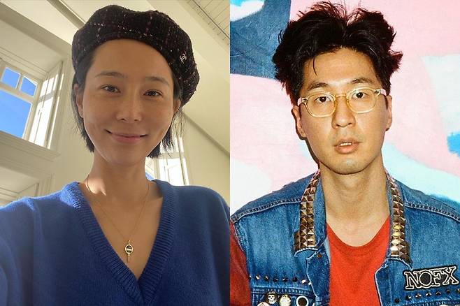 ▲ 김나영(왼쪽)과 마이큐가 열애 중이다. 출처ㅣ김나영 SNS, 마이큐 SNS