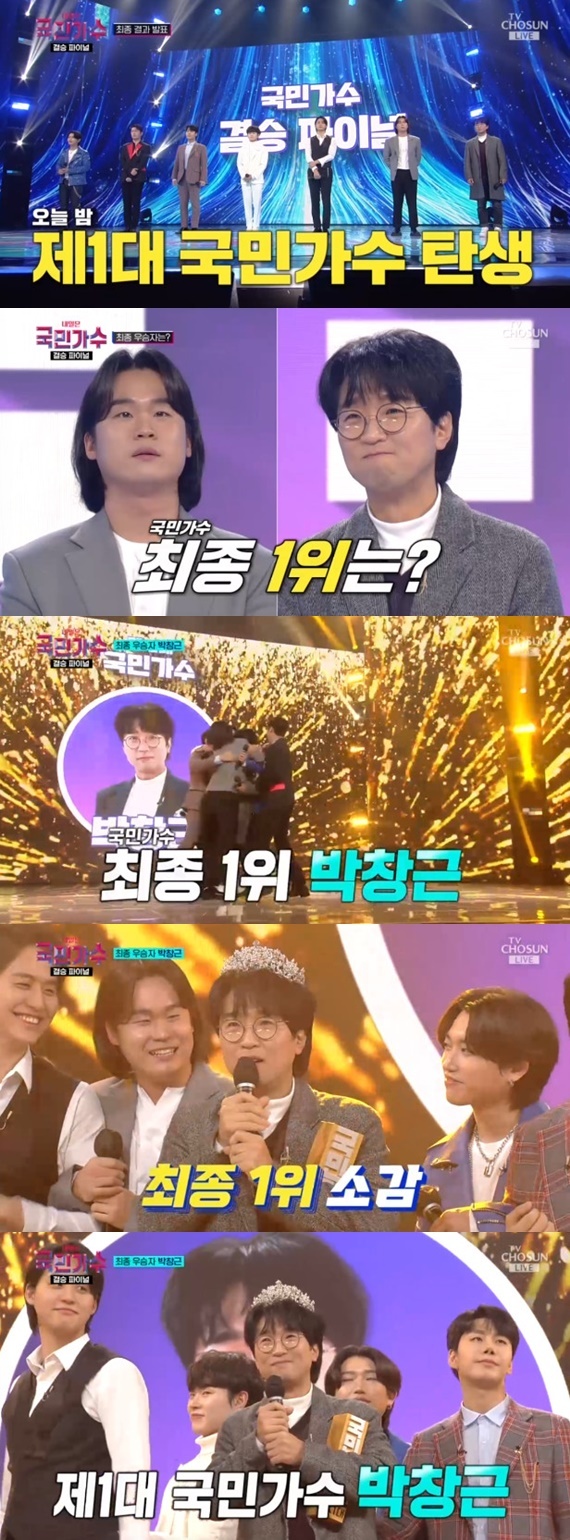 Seoul = = Chang-geun park won the final title in Tomorrow is the People Singer.In the TV Chosun entertainment program Tomorrow is the People Singer (hereinafter referred to as National Singer), TOP7 chang-geun park Kim Dong-Hyun Isolmon Lee Byung-chan, Park Jang-hyun, Ko Eun-sung son Jin-wooks long-awaited final, Life Song Mission stage was released.On this day, the mission will cover the final Singer winner by adding 1100 points for The Master, 300 points for the audience, 200 points for the peoples support vote, and 2400 real-time text vote.TOP7s only rocker son Jin-book picked up BTS DNA and attracted attention.Prior to the stage, son Jin-wook was saddened by the release of the band Danggishio members who were working together with the burden of the selection.The stage of sonjin-book was evaluated as different from the expected picture and the new rockers showed a blue ocean to go.Musical Prince Ko Eun-sung took the stage as spiders adult childSo far, Ko Eun-sung, who is worried about not having confidence in the song while decorating the National Singer stage, has been revealed.Ko Eun-sung also confessed that he cannot call like other participants to be cool and honest.Ko Eun-sung then reinterpreted adult child with a unique atmosphere and relaxed stage.Park Jang-hyun selected SG Wannabes Living as a life song.Park Jang-hyun was a bromance leader and a singer for his 11th year in his debut, but he was challenged by his wifes support while he was suffering from a difficult time because he could not achieve a clear result.Park Jang-hyun, who overcame panic disorder and showed the perfect stage, praised the original song SG Wannabe Lee Seok Hoon, who was able to sing well, but worried that it was hard to impress, I heard a lot of living but it was the best.Lee Byung-chan, a growth-capped weightlifting boy, once again grew up with Jung Jun-ils first eye. Lee Byung-chan attracted attention with his sweet voice and sad emotion.Kim Bum-soo said, I have not found Mr. Byeong-chan at all, but I am the most proud and amazing of all the participants, and now I want to enjoy the stage, show it to my heart and grow again.Isolmon was revealed to visit his fathers fathers Bongan-dong and tell his heart.I picked up Jae Jae Bums This will also pass for my mother, who has raised a brother and sister alone in her suddenly returned father.Lee Seok Hoon, on stage at Isolomon, looked woozy as she recalled her mother.Kim Dong-Hyun selected Huh Gaks The Man Who Loved Me.Kim Dong-Hyun auditioned at the age of 20 and lived as a trainee, but eventually he was cut off from the company and spent time on part-time rather than singing in anxiety.Kim Dong-Hyun said, At the last stage, I am going to pour out all my feelings without regret. After the stage, I caught my eye with tears.Chang-geun park, the master of the emotional fork of 23 years who advanced to the top of the finals first game, was on the final stage.Chang-geun park was singing for his mother, who always supported him against his fathers opposition with his own song Mom.The middle of the stage chang-geun park is also seen as a raging figure.As a result of the final finals of 4,000 points, the chang-geun park won the final with 3841 points and became the main character of 300 million won prize money.Kim Dong-Hyun in second place, Isolmon in third place, Park Jang-hyun in fourth, Lee Byung-chan in fifth, Ko Eun-sung in sixth, and son Jin-book in seventh place.Chang-geun park said, We have made our singers meet the people, and I really thank you for the production crew, The Master, and Kim Sung-ju. There were many conflicts when I started, but I did not change my age.Chang-geun park then expressed his gratitude to the fans who supported him and said, I will sing and up until I die.On the other hand, TV Chosun Tomorrow is a very large National Hope Project audition (Selection Review) program that anyone who loves songs regardless of age, field, nationality, and gender and has a desire for the stage can participate.