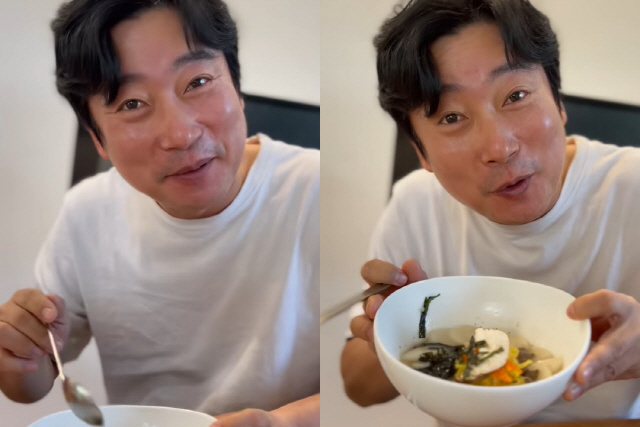 Broadcaster Lee Soo-geun laughed at his wifes rice cake soup.Lee Soo-geuns wife Park Ji-yeon posted a short video on her instagram on the 2nd.Lee Soo-geun looked up the rice cake soup and said, Happy New Year. Then he said to his child sitting next to him, Do it straight.I ate one more year of dad, he laughed.Meanwhile, Lee Soo-geun and Park Ji-yeon married in 2008 and have two sons.Park Ji-yeon received a kidney transplant in 2011 and was saddened by the recent recommendation of a kidney transplant.Even in a bad condition, Won Mi Has queen, such as various food skills, is showing off and gathering topics.