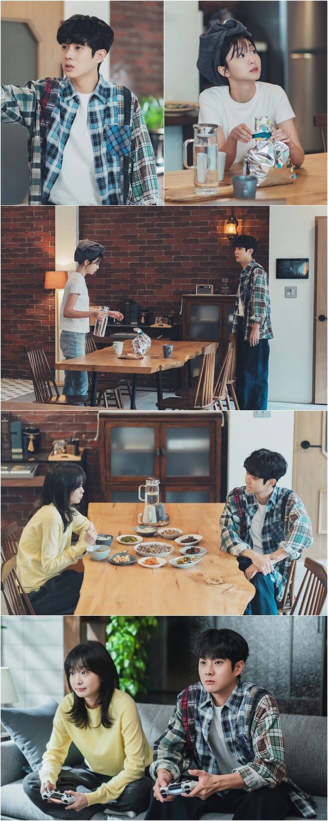 Home dates of Choi Woo-shik and Kim Da-mi were captured.The SBS monthly drama That Year We (playplayed by Inaeun/directed by Kim Yoon-jin and Ethan) unveiled the scene of the guest evangelism of Choi Woong (played by Choi Woo-shik) and Kook Yeon-su (played by Kim Da-mi) who visited his house on January 3.In the last broadcast, Choi Woong and Kook Yeon-su were led by Kim Ji-woong (Kim Sung-chul) to take a semi-forced trip. Two people were confused because their memories and feelings were suddenly sprang up in unfamiliar places.And the weather was as volatile as their hearts, and while the training of the country was tied up in a sudden shower, Choi Woong, who appeared through the rain, kissed him and gave him a sad smile.In the meantime, the Kuk Yeon-soo, who raided Choi Woongs house in the public photos, attracts attention.Choi Woong, a embarrassed landlord, does not care about the nagging, and the cheerful reaction of the Korean training, which prepares meals in a comfortable manner like a house, gives a smile.After kissing on the day trip, the conflicting temperature difference between what kind of change of heart is added to curiosity.Choi Woong, who enjoys the game together with the national training that he has put on the couple of his days together, raises curiosity.In the 9th broadcast on the 3rd, Choi Woong and Kook Yeon-su return from the trip with a complicated mind, and after the kiss, the change of Kook Yeon-su, who feels somewhat uncomfortable with Choi Woong, is drawn.In the previous trailer, Isol (Park Jin-joo) tears in front of Choi Woong, Are you thinking that Choi Woong is a mistake? And the appearance of Kook Yeon-su, who visits Choi Woong in the middle of the night and says, Can I go to bed?