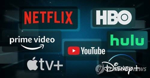 해외 온라인동영상서비스(OTT) 업체들. <연합뉴스>