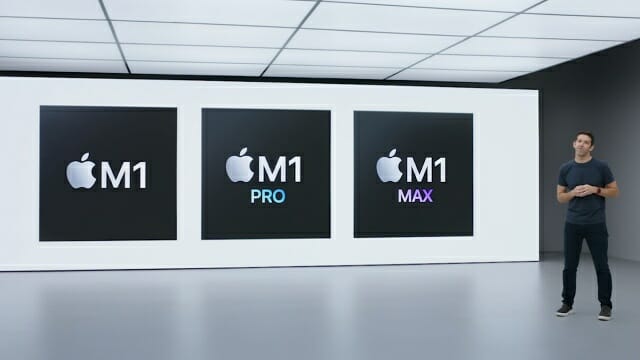 애플은 지난 해 하반기 맥북프로 14형 출시를 통해 M1 칩 라인업을 완성했다. (사진=애플)