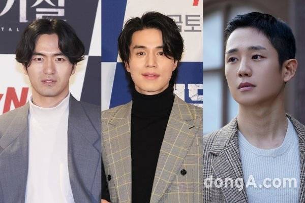 이진욱·이동욱·정해인. 사진제공|tvN·JTBC