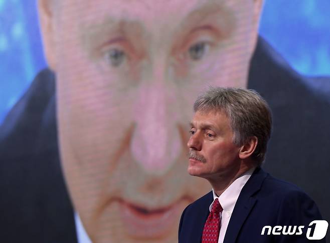 드미트리 페스코프 크렘린궁 대변인. © AFP=뉴스1 © News1 정윤영 기자