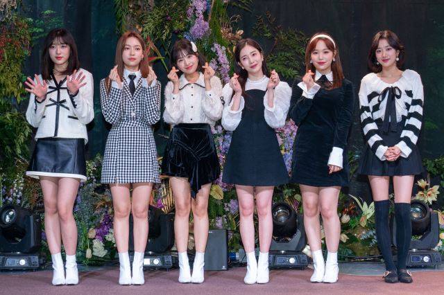 여성그룹 에이프릴 자료사진. 뉴시스