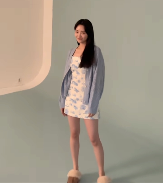 Actor Jo Yi-hyun, 23, showed off her innocent beauty.Jo Yi-hyun posted the video on Instagram on Thursday, leaving only emoticons () without a few special comments.Jo Yi-hyun, wearing a white mini dress with a blue pattern and a light blue cardigan, smiles around on the set.In another video, Jo Yi-hyuns slim glamour is flaunted and has a lovely smile; Jo Yi-hyuns innocent charm is full of video.I took it, wrote the close actor Park Ji-hoo, 19, in a comment.On the other hand, Jo Yi-hyun plays Choi Nam-ra in Netflix Now Our School and is loved worldwide thanks to the popularity of Drama.