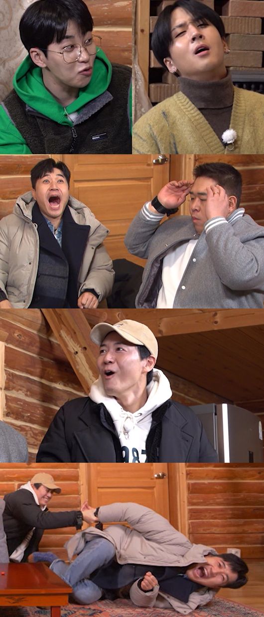 The members of One Night and Two Days struggle to avoid entering the training camp during the cold weather.In the special feature of Cold War Practice Training on KBS2 Season 4 for 1 Night 2 Days (hereinafter referred to as 1 night and 2 days), which will be broadcasted at 6 pm on the 13th, a fierce survival war will be held with the new member Na In-woo and five men.The members who went through the cold wave of minus 13 degrees on the day to Jeongseon in Gangwon province are shocked by the news of the special feature of the cold weather that scared everyone.To make matters worse, when the production team foresaw a previous level of practice training that is different from the previous level, everyone invokes the evil spirit to avoid the practice of hell.Soon after it is said that all fates are decided by the single-play game, the members fight each other fiercely with their heads and whole bodies.They are the back door that attacked each others mentality without relentlessness and formed an overheated atmosphere by taking place before the backward diss.In particular, DinDin, who said, I introduced you to your company, continues to unrelenting exposure and keeps Ravi from saying.Kim Jong-min also caught Moon Se-yoons mistake and said, I thought I would be punished for the question! And also cheated on him while pinching him on the mission.It stimulates the curiosity of who will be the main character of the emptiness that will take the express train to hell.In addition, the main broadcast is expected to be more anticipated because the first meeting with the five men who have risen as the poison has risen and the entertainment newborn Na In-woo, which is all strange.Koreas representative Real Wild Road Variety and KBS2 Season 4 for 1 Night 2 Days will be broadcast at 6 pm on the 13th.