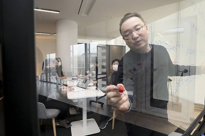 KT AIFB 사업을 총괄하고 있는 이종형 상무. /사진=KT 제공