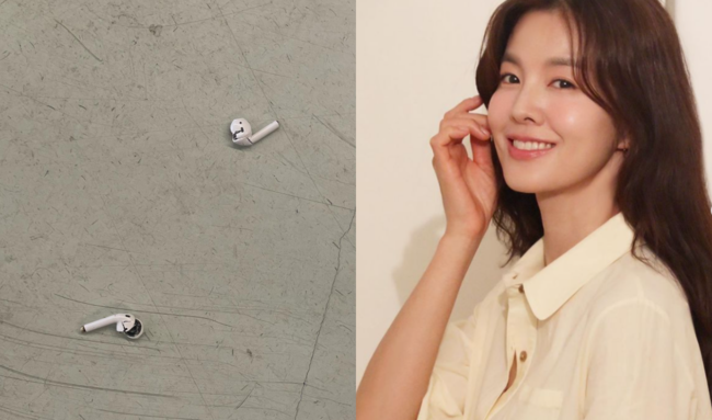 Actor Kim Sung-eun is frustrated.On the 27th, Kim Sung-eun uploaded the photo to his instagram saying, The airpot I found in the parking lot!The photo shows an air pod that is disassembled as if it were lying on a car while falling on the floor of the parking lot.Kim Sung-eun, who saw it, expressed anxiety, I do not think... But yesterday I think Yunha touched it in the car ... I want to believe that it is not.However, Kim Sung-eun, who confirmed his airPod case, realized that the airPod that was disassembled in the parking lot was his own when he saw that the inside of the case was empty.He said, I have never been wrong about the ominous feeling. He also despaired and said, Do you have to change this thing to an air pod like Taeha?Meanwhile, Kim Sung-eun is married to Jung Jo-gook, a soccer player, in 2009, and has two sons and one daughter.Kim Sung-eun SNS