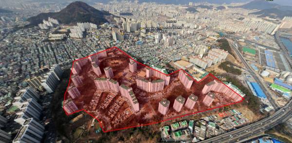망미주공아파트 전경. 국제신문 DB