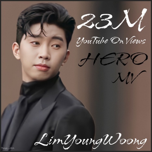 Singer Lim Young-woongs hero (HERO) music video views have exceeded 23 million.On November 4, 2020, Lim Young-woongs official YouTube channel Lim Young-woong posted HERO music video.The song was made for the Toyota advertisement, but it was made as a formal single at the request of fans to release the sound source.The sound source received a hot love, including the first place in the real-time chart of domestic music site immediately after release.In addition, as of March 12, 2022, HERO music video reached 23 million views.Meanwhile, Lim Young-woong ranked second in the brand reputation singer category, first in the Trot category, and third in the star category in February 2022.He also donated 100 million won to the fruit of love to help the victims who have been suffering from the recent large-scale forest fires.Lim Young-woong said, I hope that it will be a little bit of strength for the residents who have lost their lives due to forest fires.In addition, fans of Lim Young-woongs fan club Hero Age also enjoyed 260 million won through the fruit of love to help the victims of forest fires on the morning of the 11th.Lim Young-woong